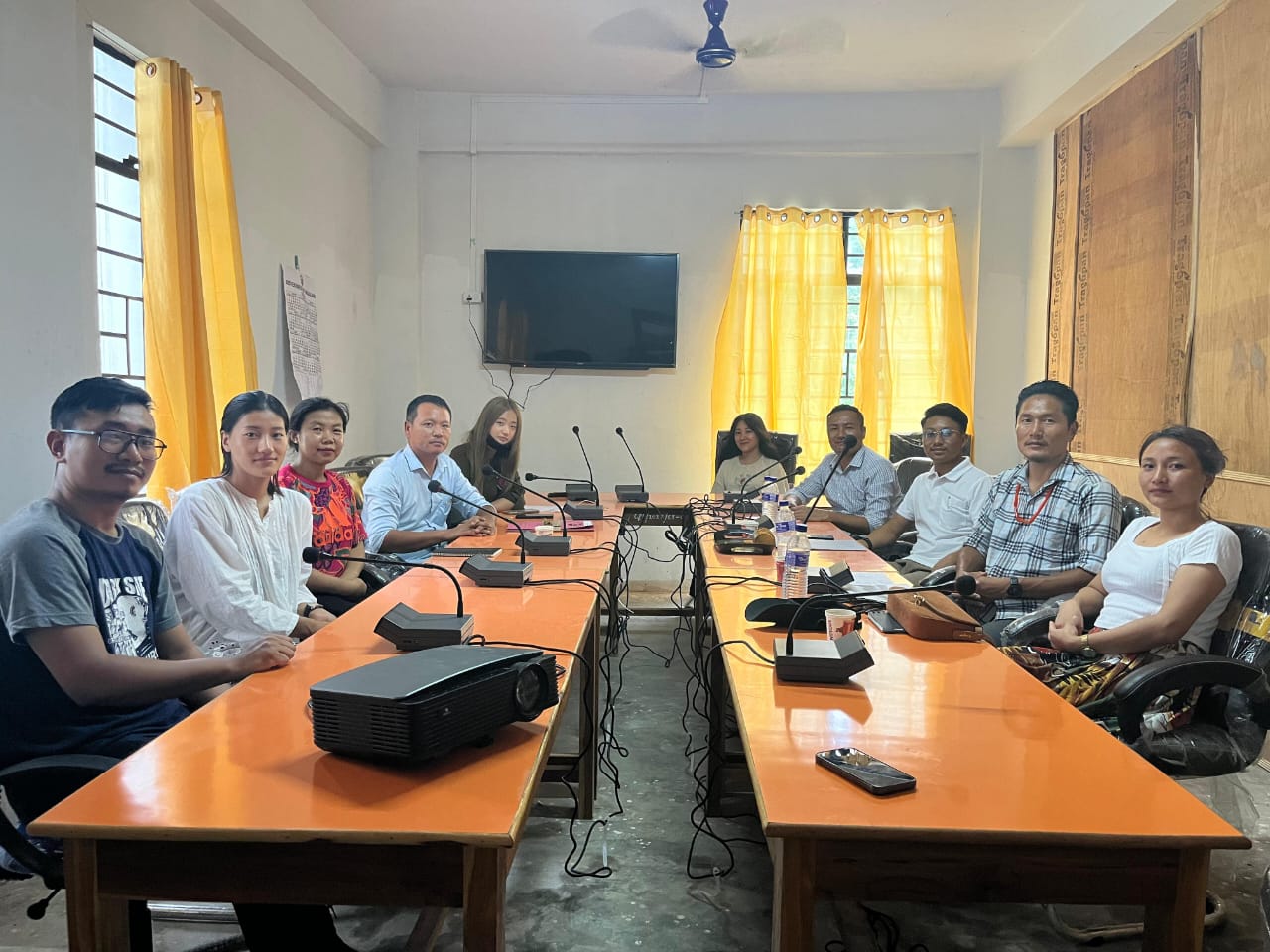 GPP faculties and staff meeting with Zeliangrong Students Union on July 14, 2024